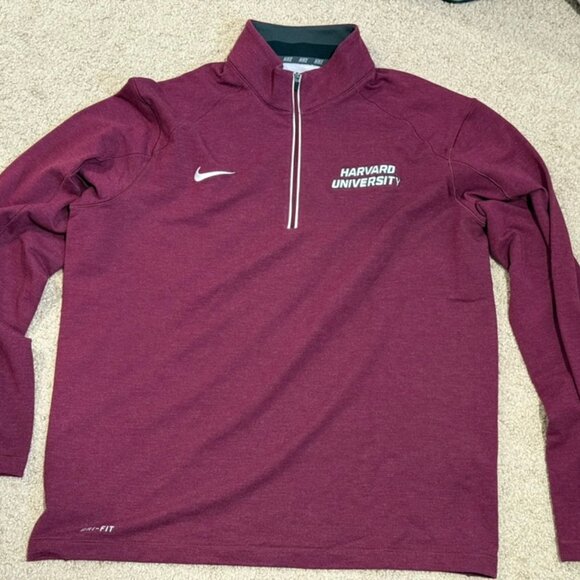 Nike Other - Nike Harvard 1/4 (Quarter) Zip Long Sleeve Pullover - Size Large